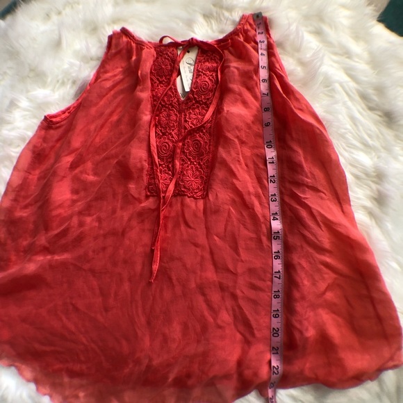 Coral - Flowy top - Picture 2 of 7